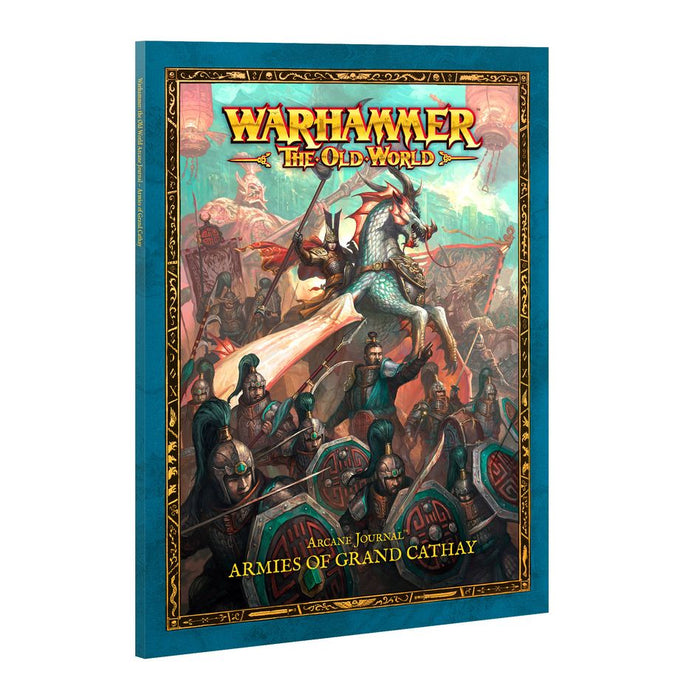 Warhammer: The Old World game book cover with fantasy artwork on a white background
