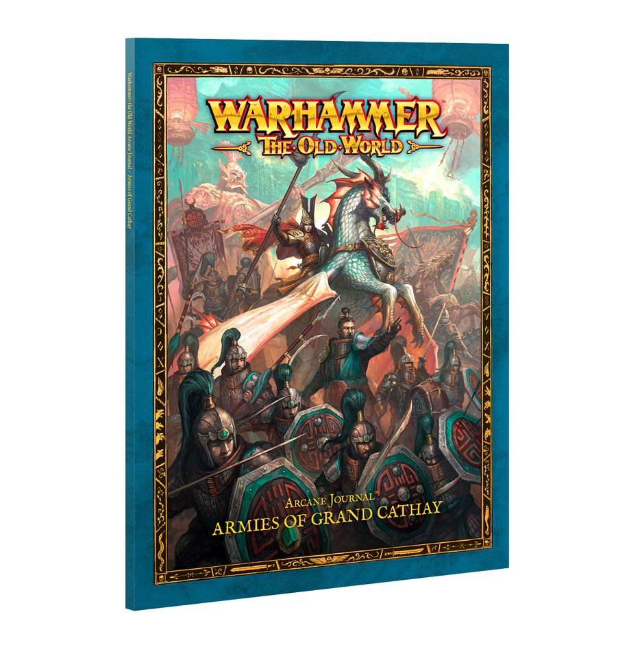 Warhammer: The Old World game book cover with fantasy artwork on a white background