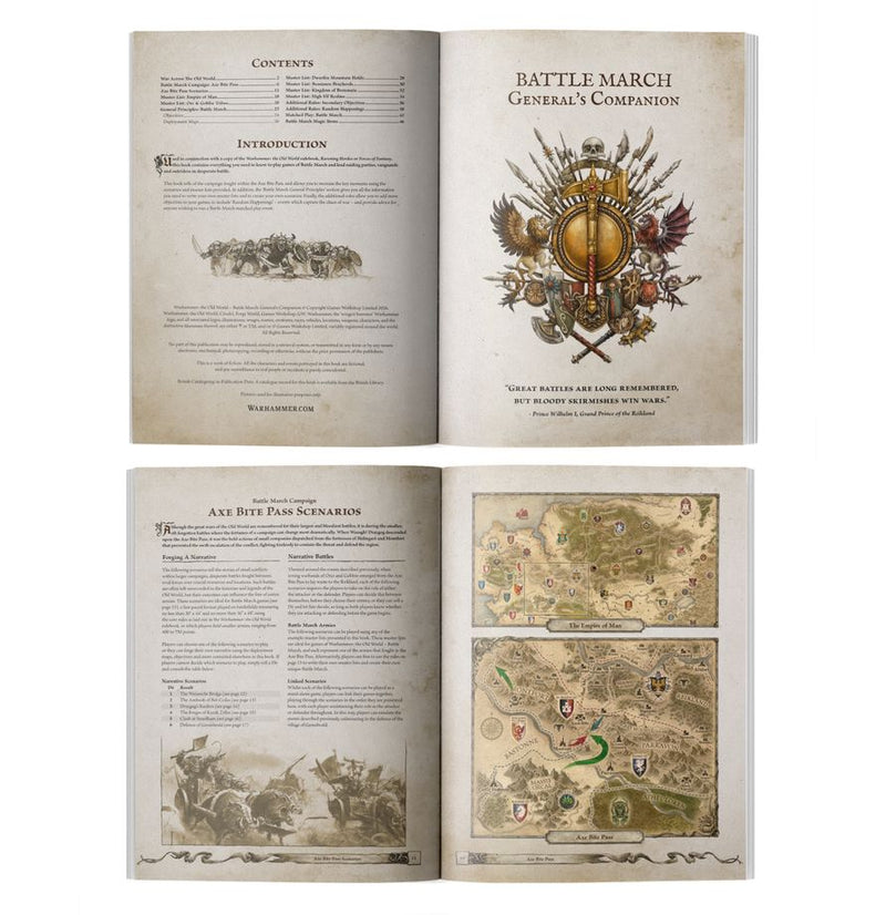 Warhammer: The Old World - Battle March: General's Companion