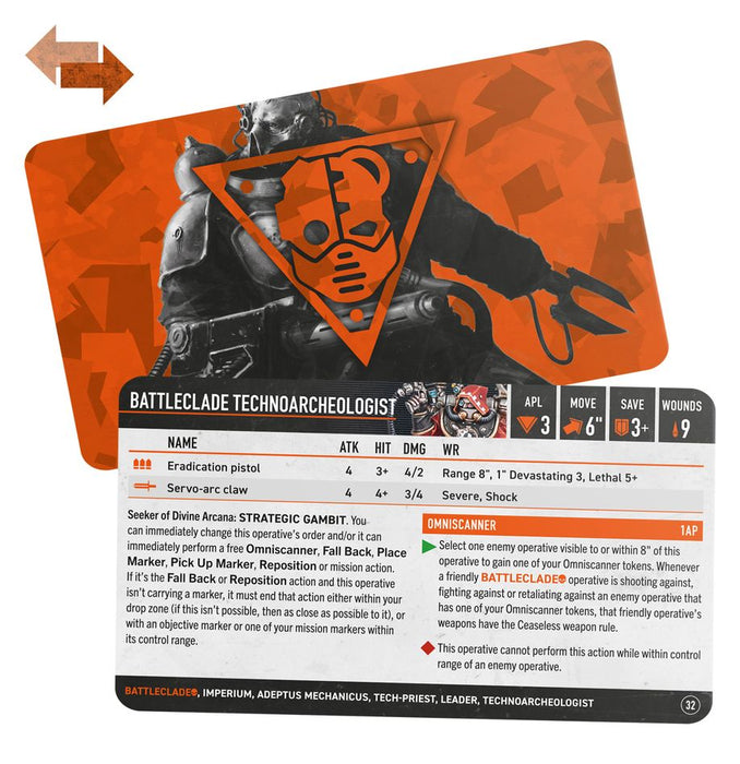 Kill Team Datacards: Battleclade