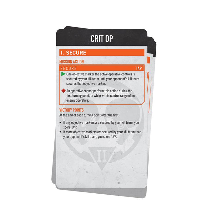 Kill Team: Approved Ops Card Pack