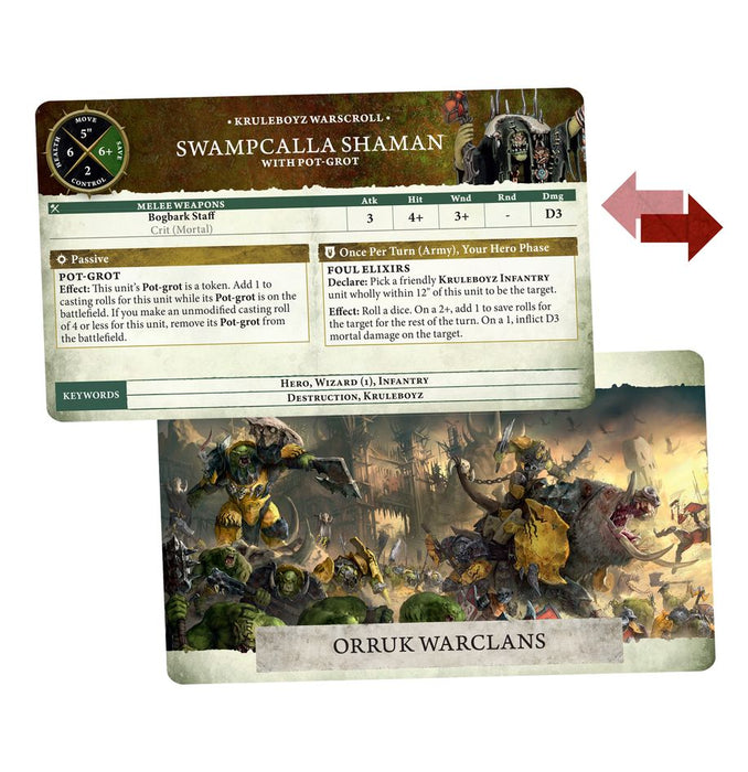 Warscroll Cards: Orruk Warclans - Pre-Order