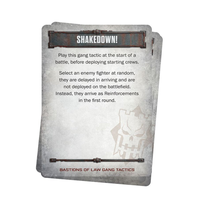 Bastions of Law Tactics Cards