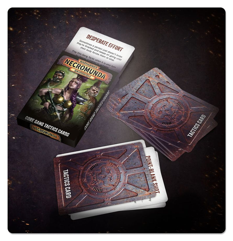 Necromunda Core Gang Tactics Cards