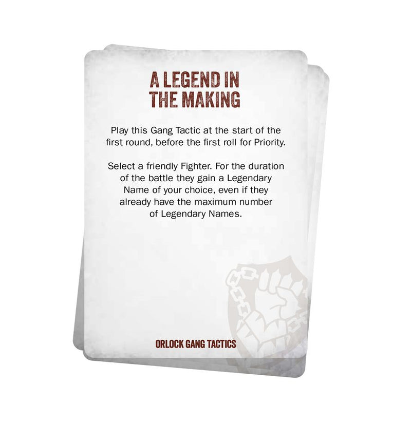 Orlock Card Pack - Pre-Order
