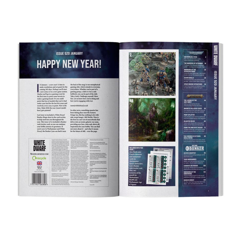White Dwarf 520 - January 2026