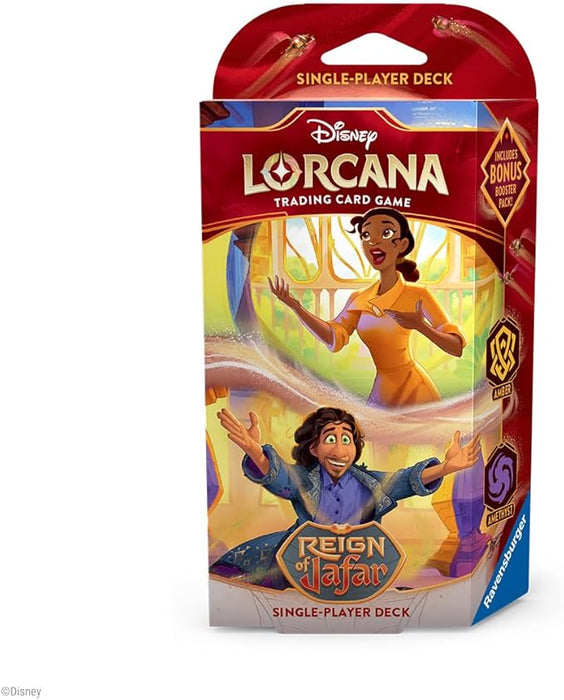 Disney Lorcana: Reign of Jafar - Single Player Starter Deck (Amber & Amethyst)