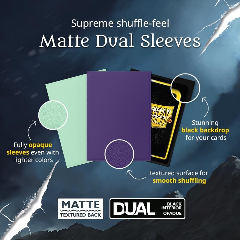 Dragon Shield - Matte Dual Sleeves - Standard Size - Power & Copper