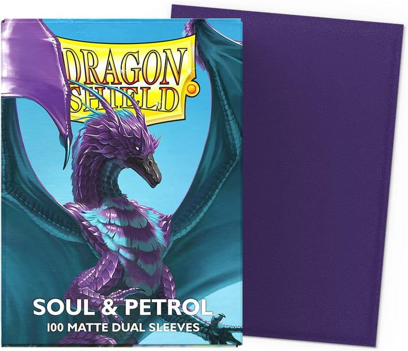 Dragon Shield - Matte Dual Sleeves - Standard Size - Soul & Petrol