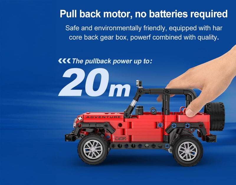 CaDA Bricks - Adventure Off-Roader - 317 pcs (1:18)