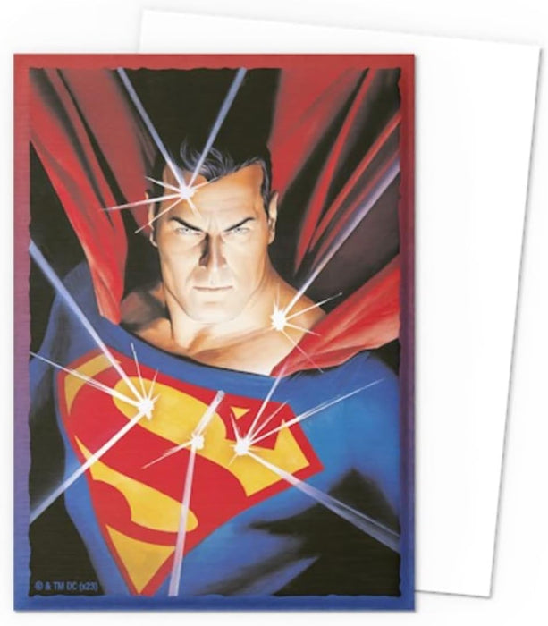 Dragon Shield - Brushed Art Sleeves - Standard Size - Superman