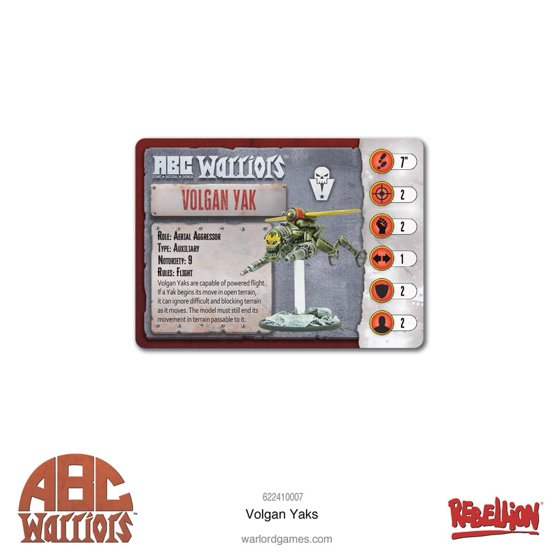 ABC Warriors Volgan Yaks