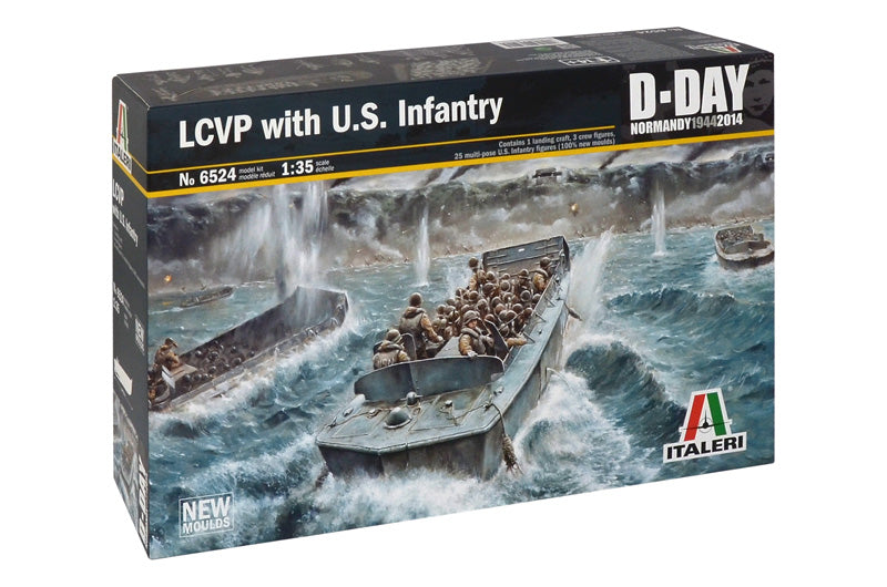 Italeri LCVP with U.S. INFANTRY 1:35
