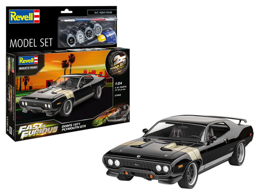 Revell Model Set - Fast & Furious: Dominic's 1971 Plymouth GTX (1:24)