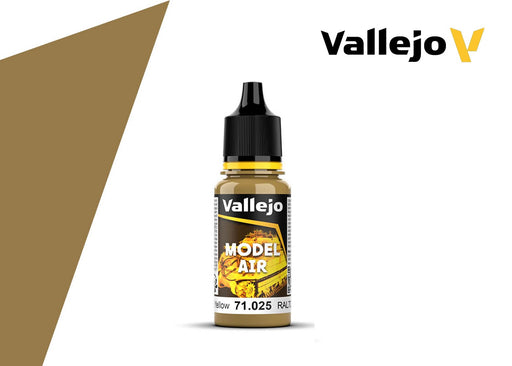 Vallejo Model Air: Dark Yellow - 18ml