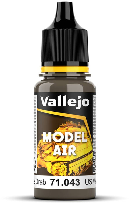 Vallejo Model Air: US Olive Drab - 18ml