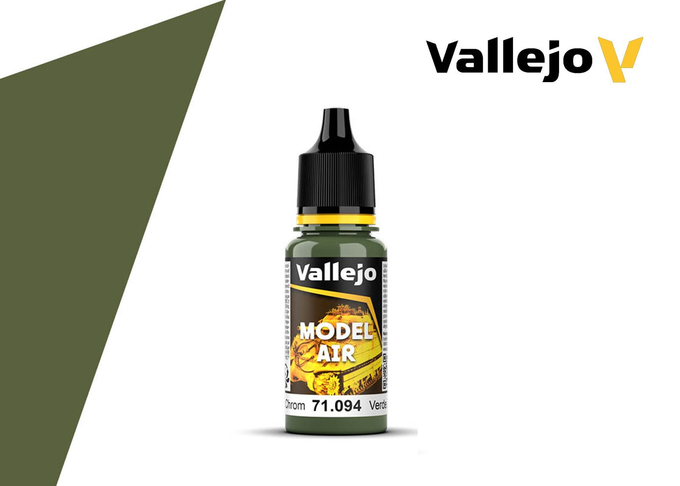 Vallejo Model Air: Green Zinc Chromate - 18ml