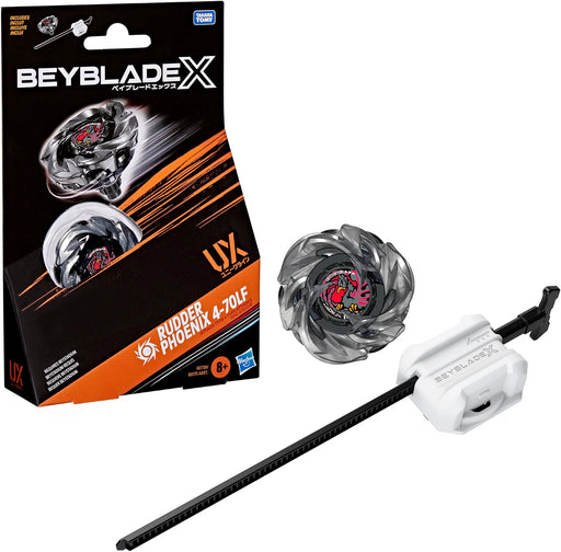 Beyblade X - Rudder Phoenix 4-70LF UX Starter Pack | Battle Tops | Hasbro