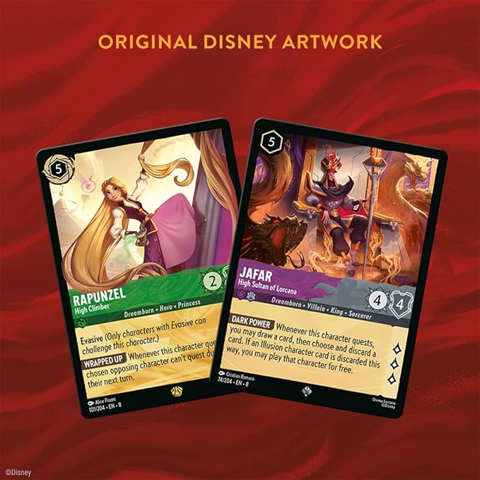 Disney Lorcana: Reign of Jafar - Single Player Starter Deck (Amber & Amethyst)