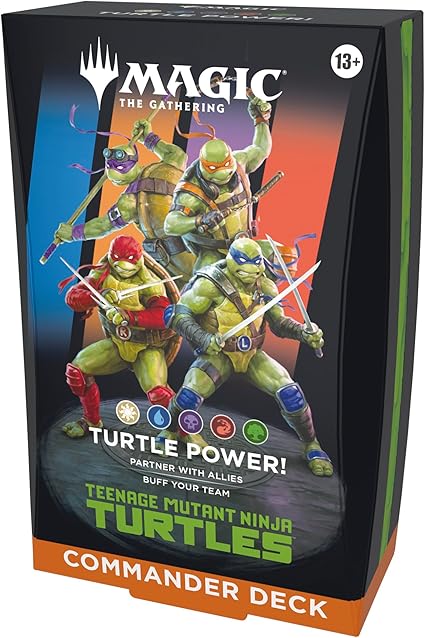 Teenage Mutant Ninja Turtles Commander Deck - Turtle Power! *Limit of 1*