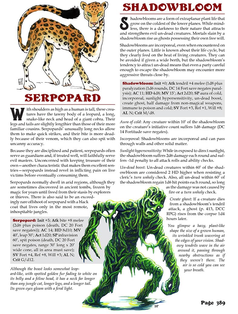 Dungeon Crawl Classics: Dungeon Denizens (Hardcover)