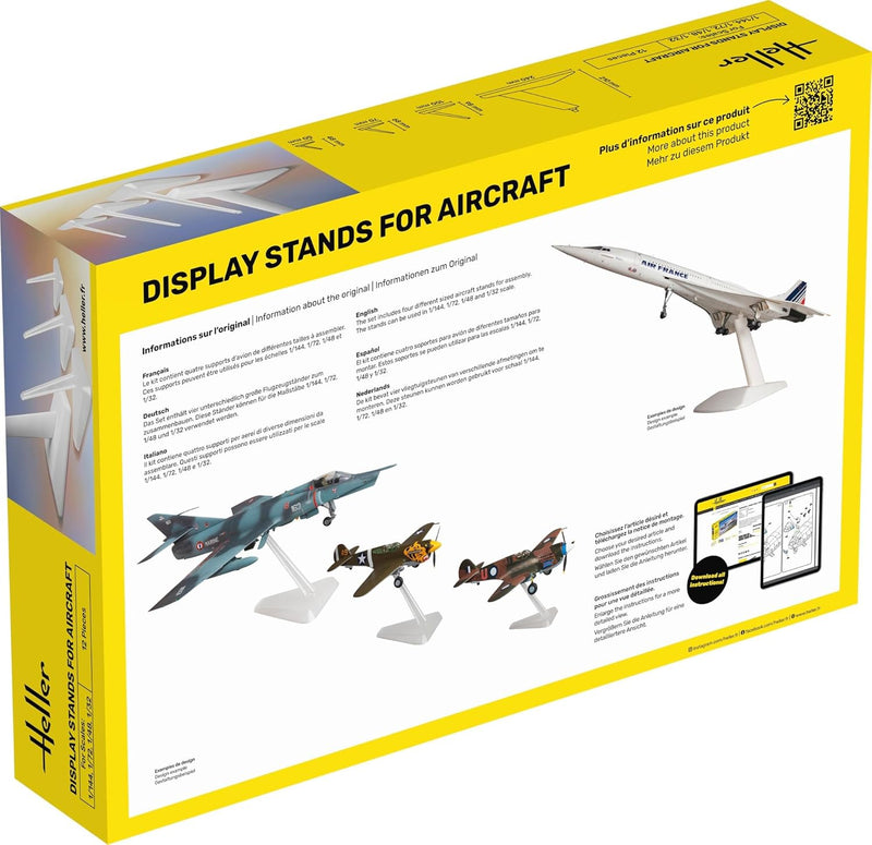 Heller Display Stands For Aircrafts