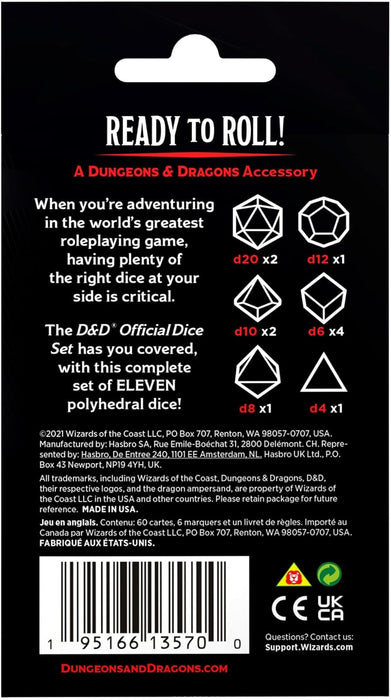 Dungeons & Dragons - D&D Official Dice Set