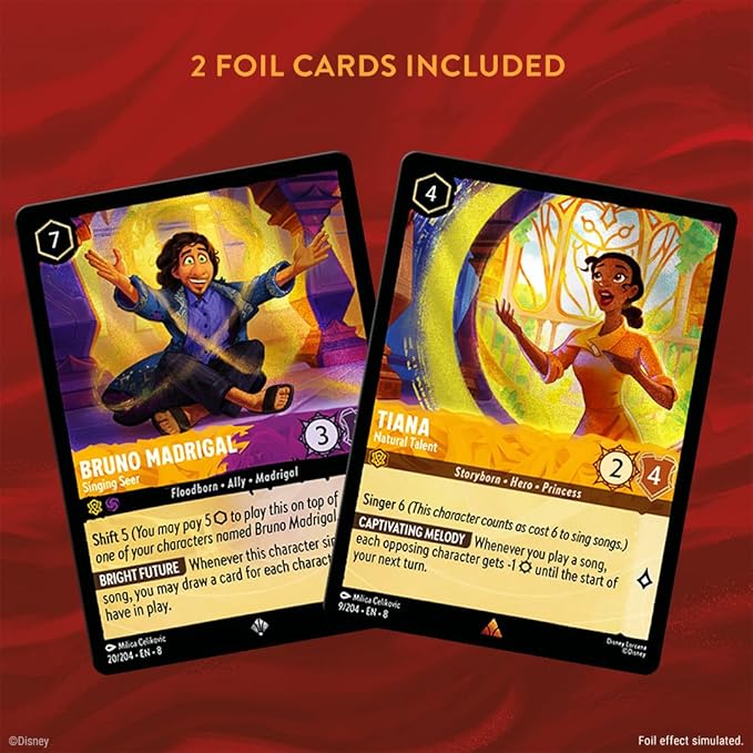 Disney Lorcana: Reign of Jafar - Single Player Starter Deck (Amber & Amethyst)