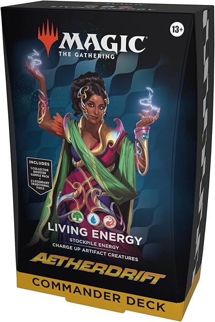 Aetherdrift Commander Deck - Living Energy