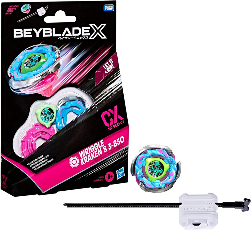 Beyblade X - Wriggle Kraken S 3-85O CX Starter Pack