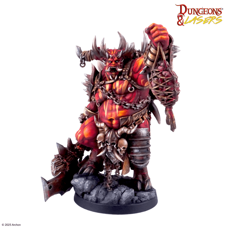 Dungeons & Lasers - Baef the Horned Demon