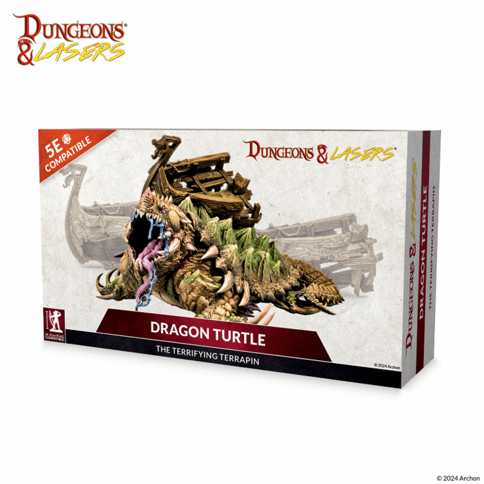 Dungeons & Lasers - Dragon Turtle Box Cover