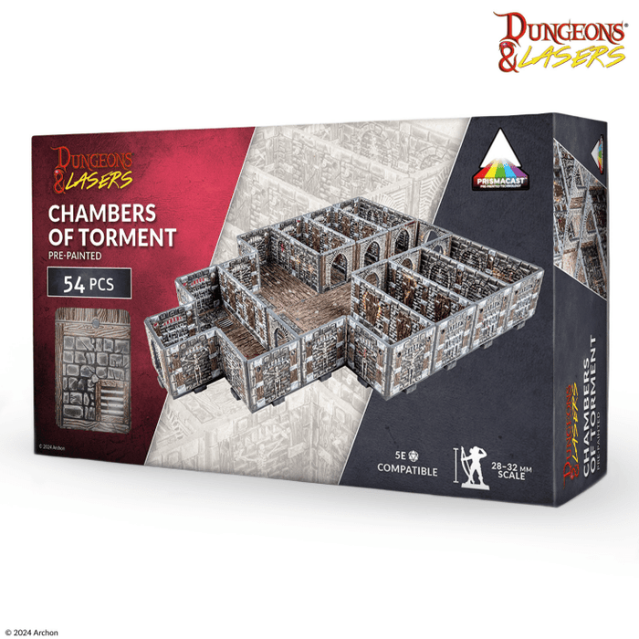 Dungeons & Lasers - Chamber of Torment - Prismacast Pre-Painted
