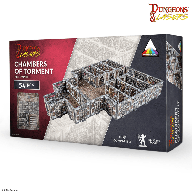 Dungeons & Lasers - Chamber of Torment - Prismacast Pre-Painted