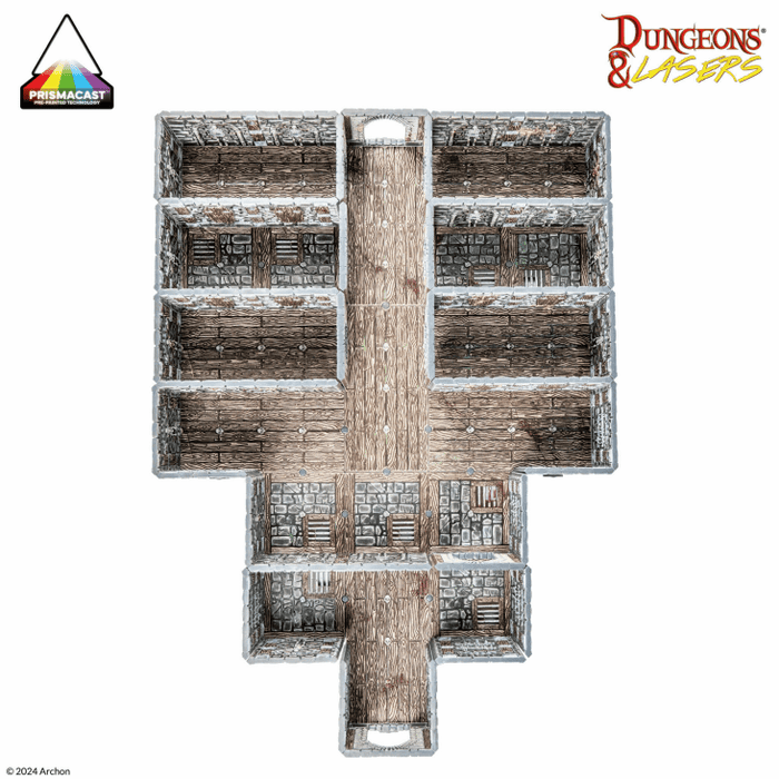 Dungeons & Lasers - Chamber of Torment - Prismacast Pre-Painted