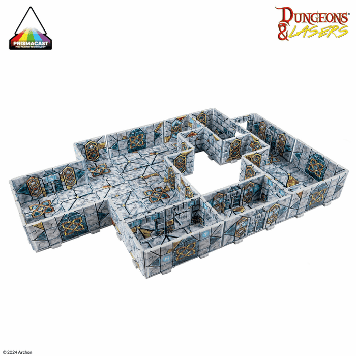 Dungeons & Lasers - Halls of Ancestors - Prismacast Pre-Painted