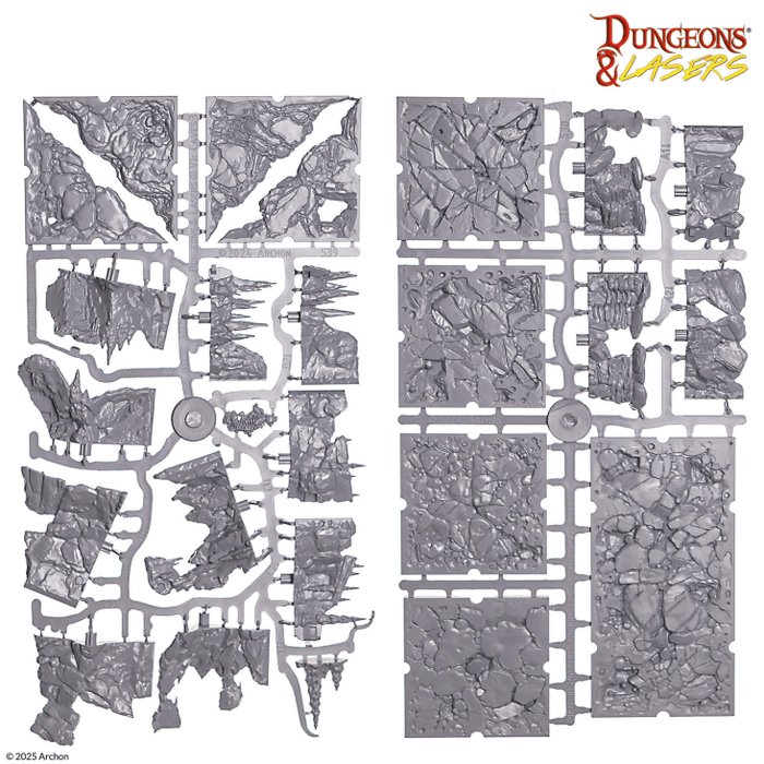 Dungeons & Lasers - Rocky Caves