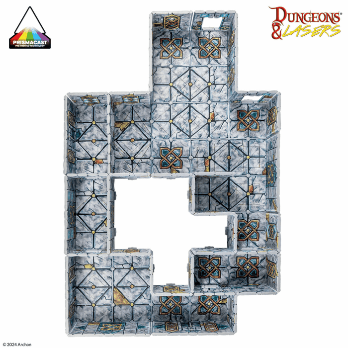 Dungeons & Lasers - Halls of Ancestors - Prismacast Pre-Painted