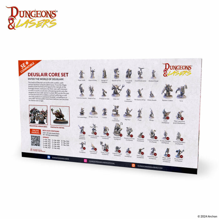 Dungeons & Lasers - Deuslair: Core Set