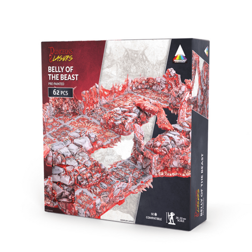 Dungeons & Lasers - Belly of the Beast - Prismacast Pre-Painted