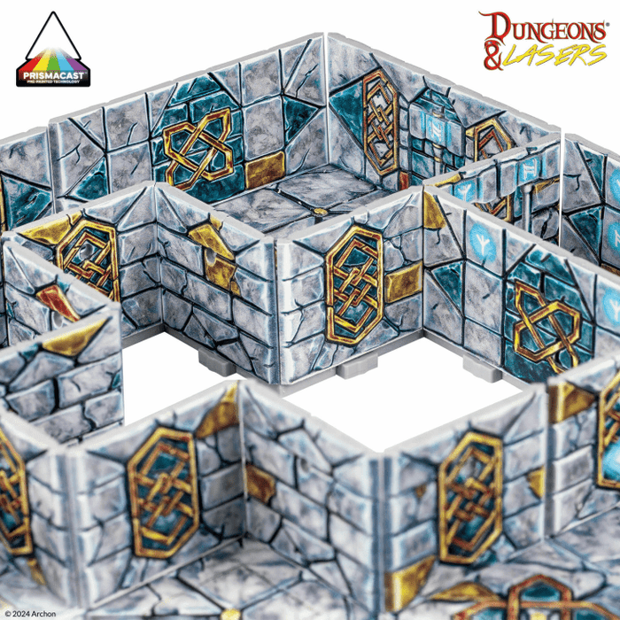 Dungeons & Lasers - Halls of Ancestors - Prismacast Pre-Painted