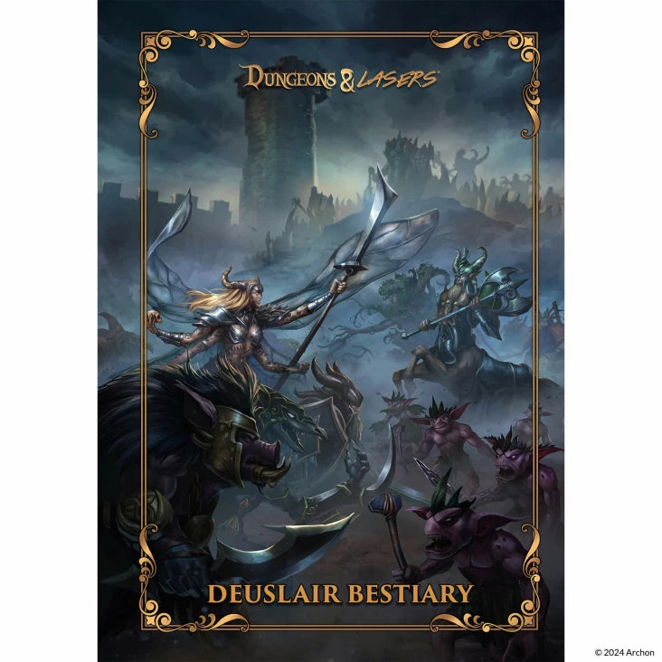 Dungeons & Lasers - The World of Deuslair: Bestiary Book