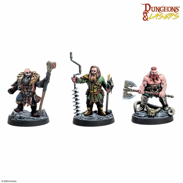 Dungeons & Lasers - Dwarven Miners