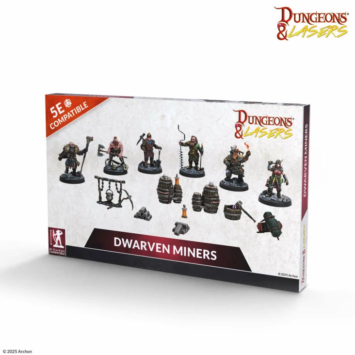 Dungeons & Lasers - Dwarven Miners Box