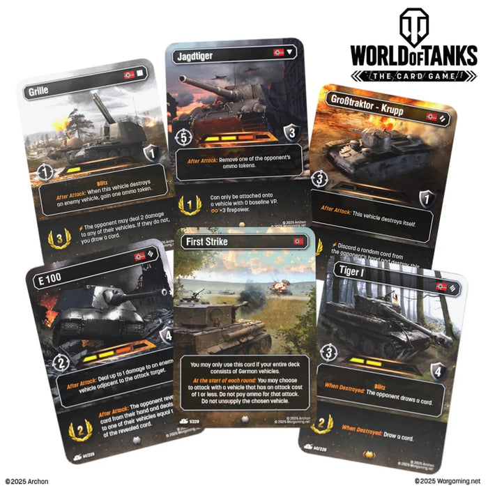 World of Tanks: The Card Game - First Strike Starter Deck Germany
