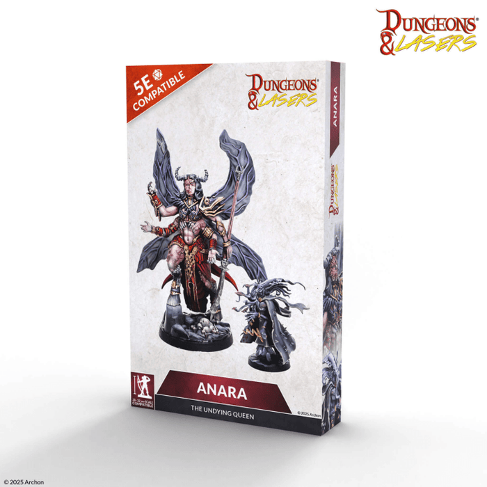 Dungeons & Lasers - Anara The Undying Queen Box Cover