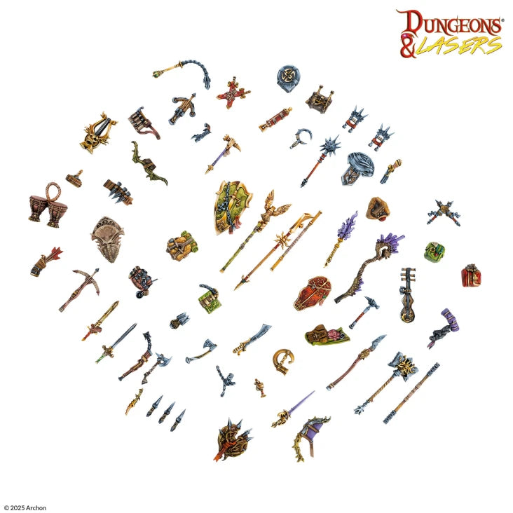Dungeons & Lasers - Adventurer's Gear Set