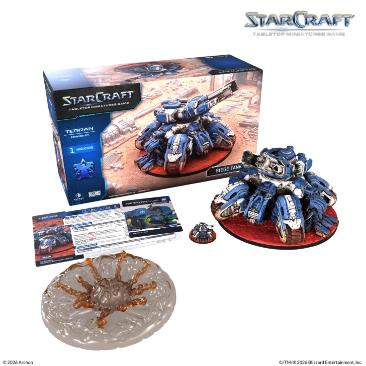 StarCraft: Siege Tank - Terran - Expansion Set - Pre-Order