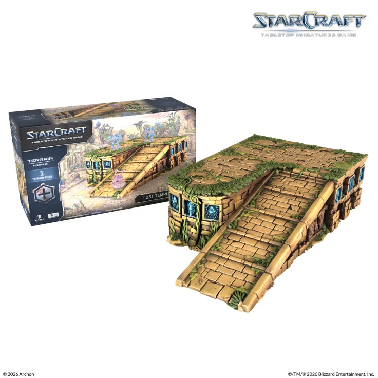 StarCraft: Lost Temple Ramp - Terrain Expansion Set - Pre-Order