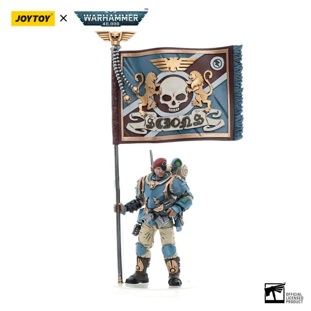 Tempestus Scions 55th Kappic Eagles Command Squad Banner Bearer